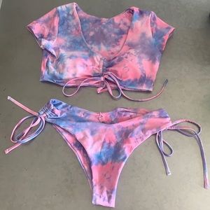 Two Piece Tie Dye Bikini